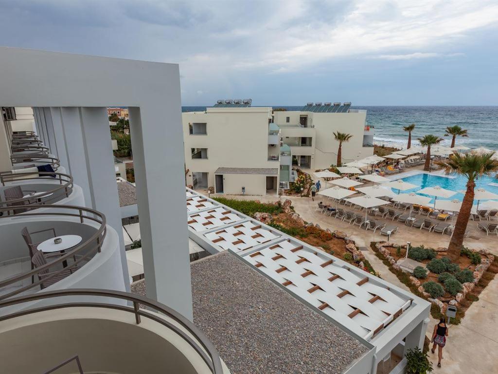 Harmony Rethymno Beach Hotell Stavromenos Eksteriør bilde