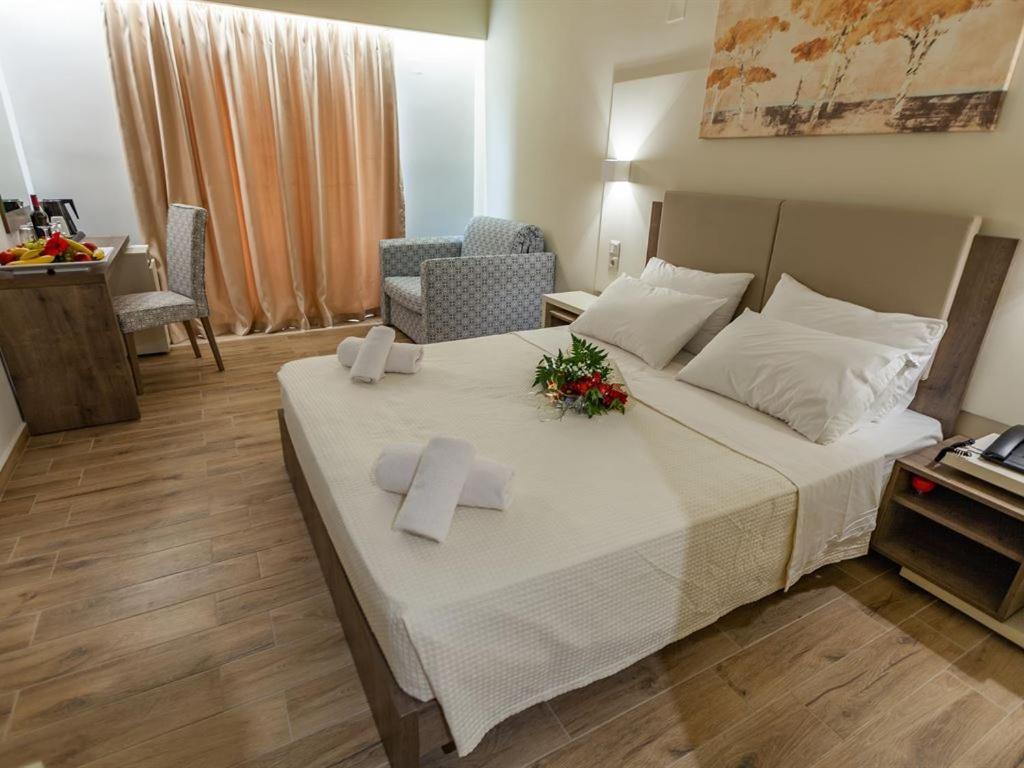 Harmony Rethymno Beach Hotell Stavromenos Eksteriør bilde