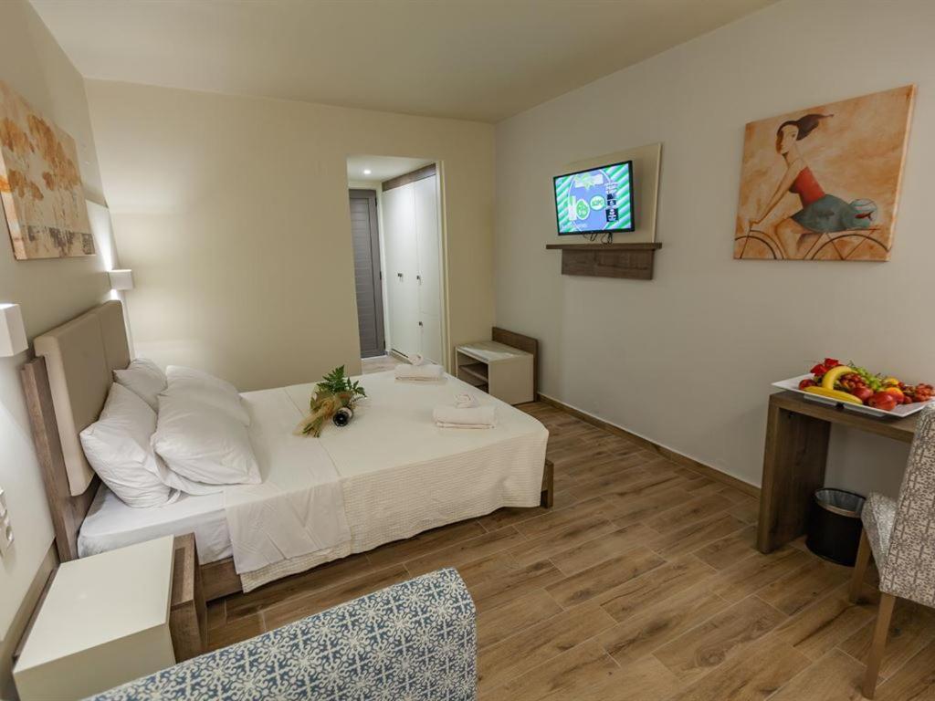 Harmony Rethymno Beach Hotell Stavromenos Eksteriør bilde