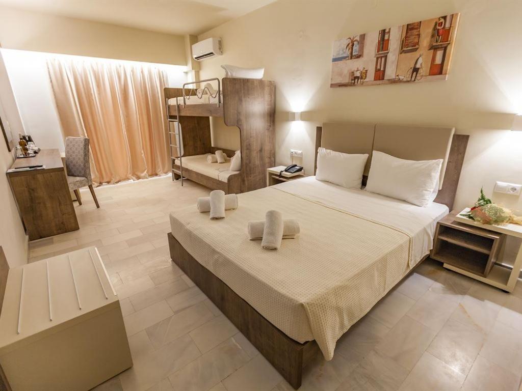 Harmony Rethymno Beach Hotell Stavromenos Eksteriør bilde