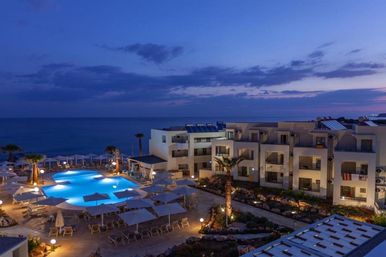 Harmony Rethymno Beach Hotell Stavromenos Eksteriør bilde