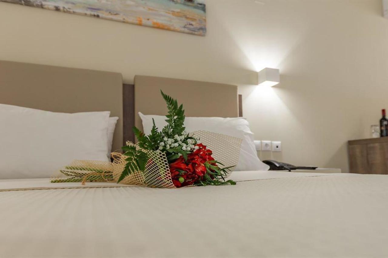 Harmony Rethymno Beach Hotell Stavromenos Eksteriør bilde