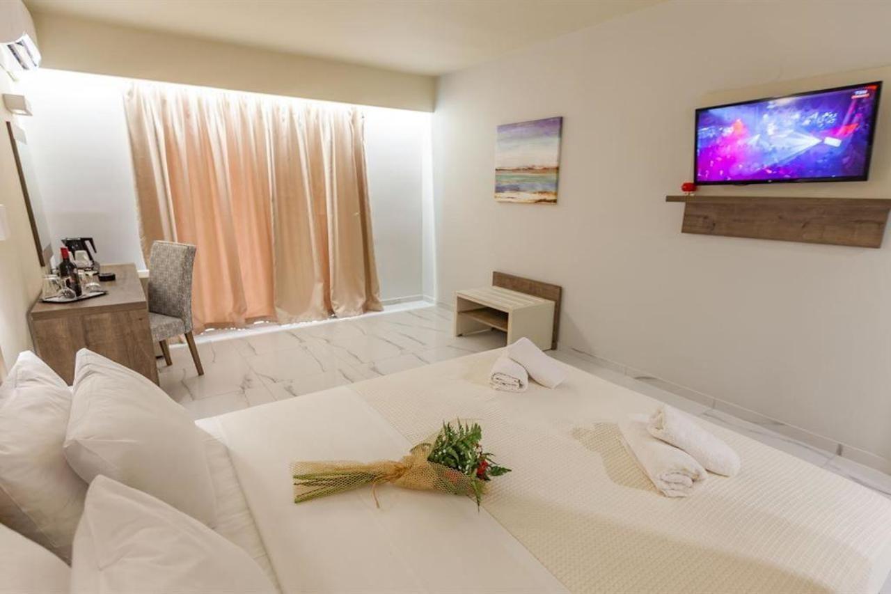 Harmony Rethymno Beach Hotell Stavromenos Eksteriør bilde