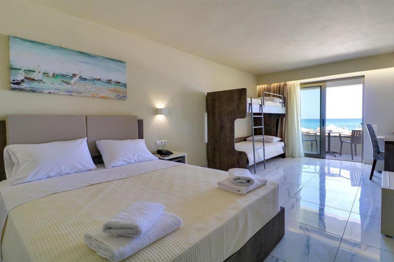 Harmony Rethymno Beach Hotell Stavromenos Eksteriør bilde